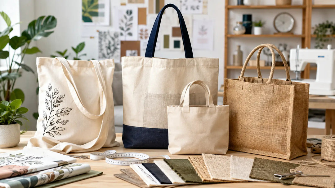 Best Materials for Customizable Tote Bags: Cotton, Canvas, and More