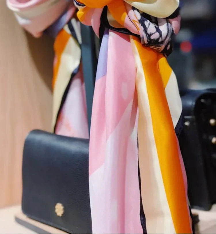 Transform Your Silk Scarf The Ultimate Belt, Top & Bag Hack