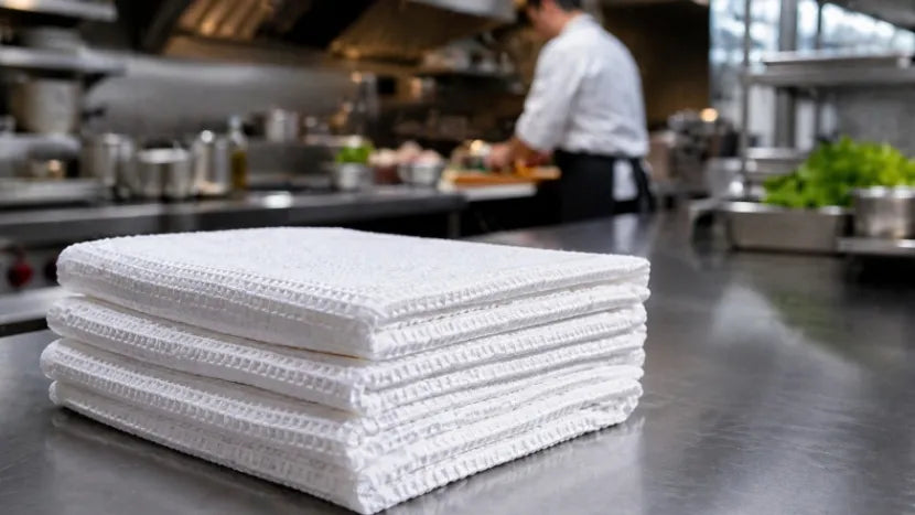 Waffle-Weave vs. Terry Cloth: Best Commercial Towels
