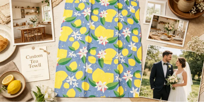 Why Personalized Tea Towels are the Perfect Wedding & Housewarming Gifts