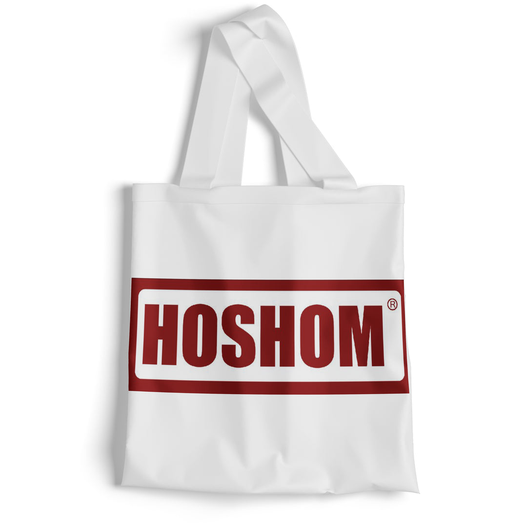 Hoshom Wholesale Personalization Custom Logo Anime Printing Without Bottom And Side Cotton Canvas Bag