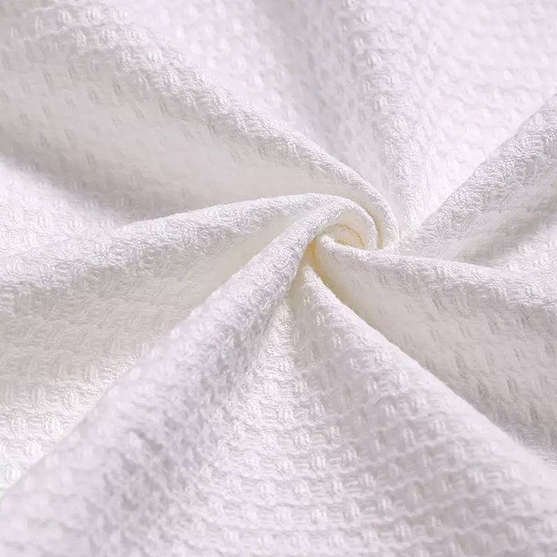 Hoshom Wholesale Custom Printed Logo Waffle-Weave Flour Sack Kitchen Towels And Tea Towels.