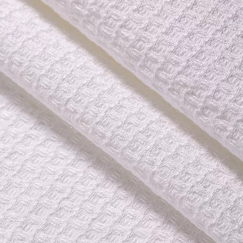 Hoshom Wholesale Custom Printed Logo Waffle-Weave Flour Sack Kitchen Towels And Tea Towels.