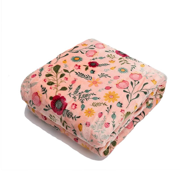 Hoshom Wholesale Personalized Custom Deisgn Logo Digital Printed Flannel Blanket Factory