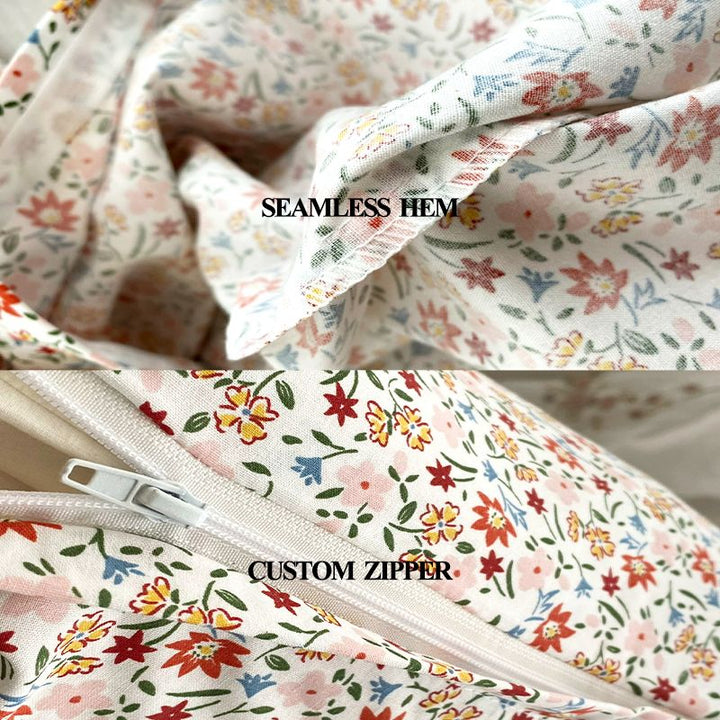 Hoshom Wholesales Custom Logo Digitally Printed Cotton Canvas Twill Poplin Pillowcases And Cushion Covers.