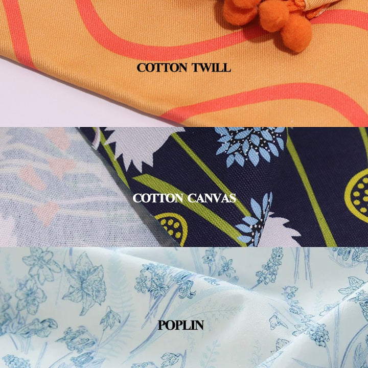 Hoshom Wholesales Custom Logo Digitally Printed Cotton Canvas Twill Poplin Pillowcases And Cushion Covers.